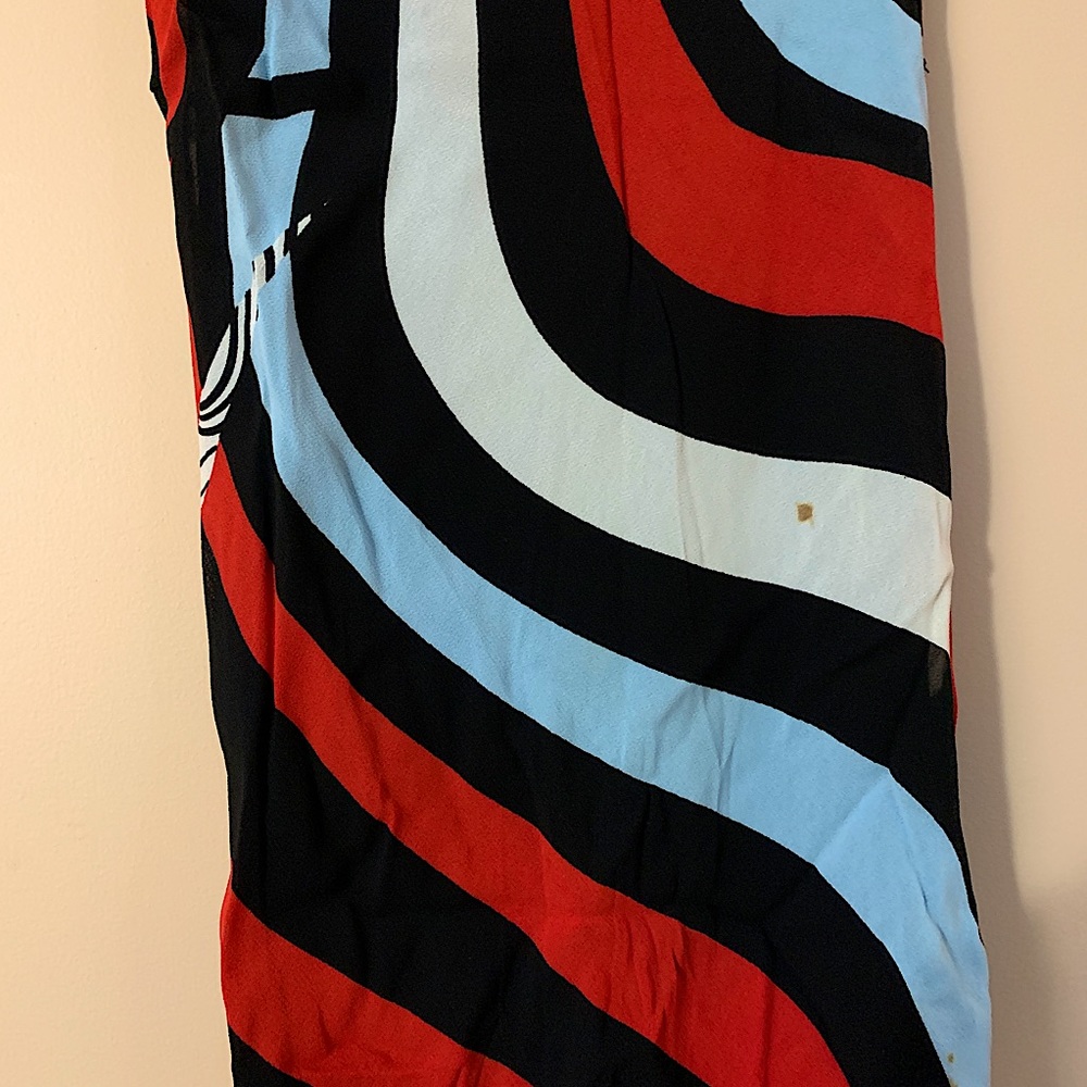 Morgan de Toi One shoulder Chiffon Dress - Picture 4 of 5